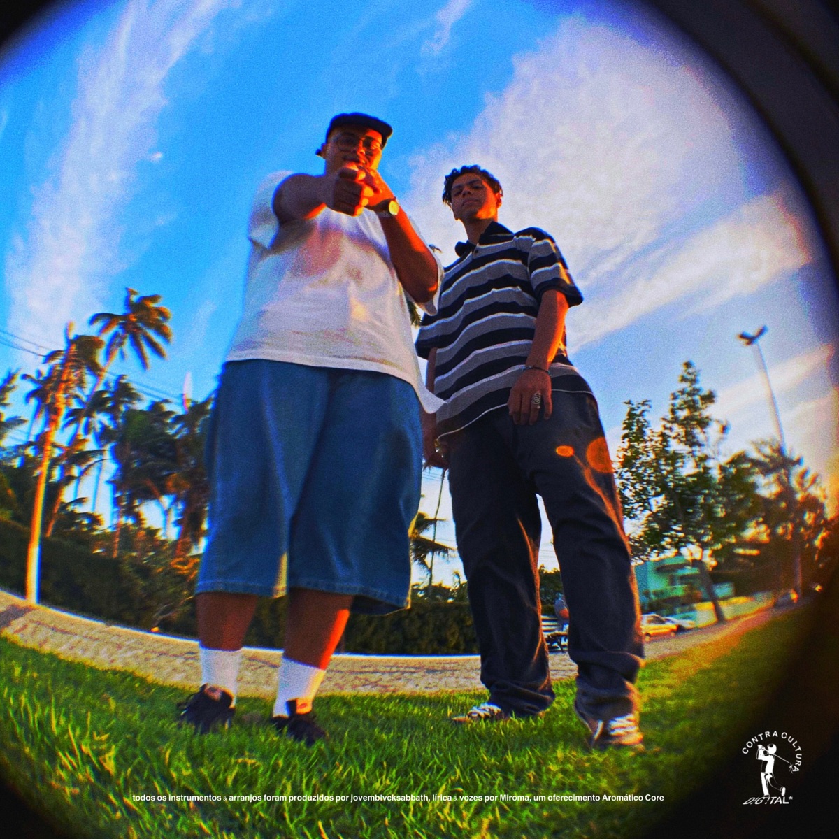 Arte Plástica by Algumas Gotas, Miroma & jovemblvcksabbath album cover