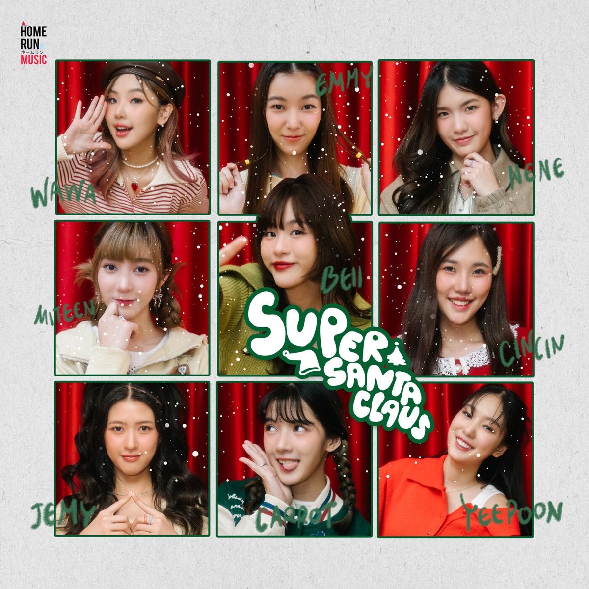 Super Santa Claus - Single by BELL WARISARA, Miteennn, Cincin Irada & Home Run Band album cover