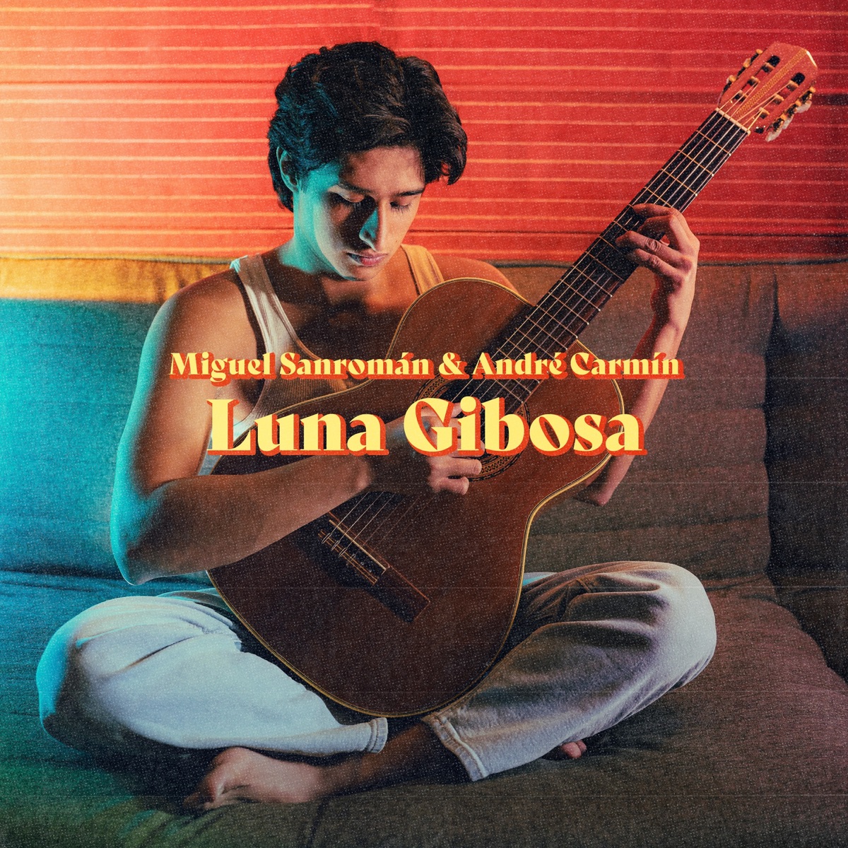 Luna Gibosa - Single by Miguel Sanromán & André Carmín album cover