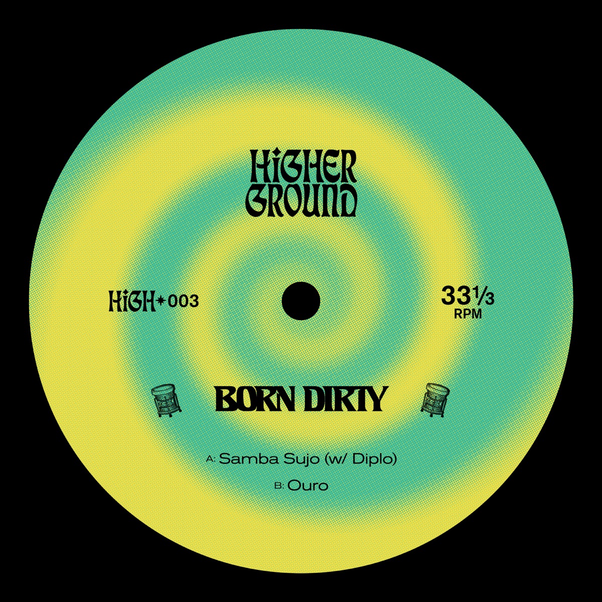 Samba Sujo - Single by Born Dirty album cover