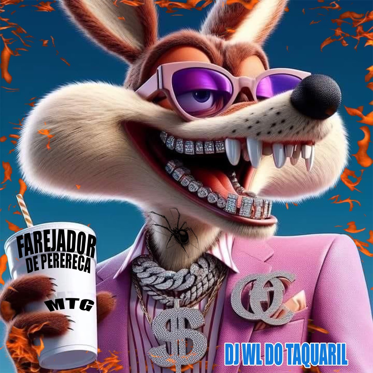 MTG-FAREJADOR DE PERERECA - Single by dj wl do taquaril album cover