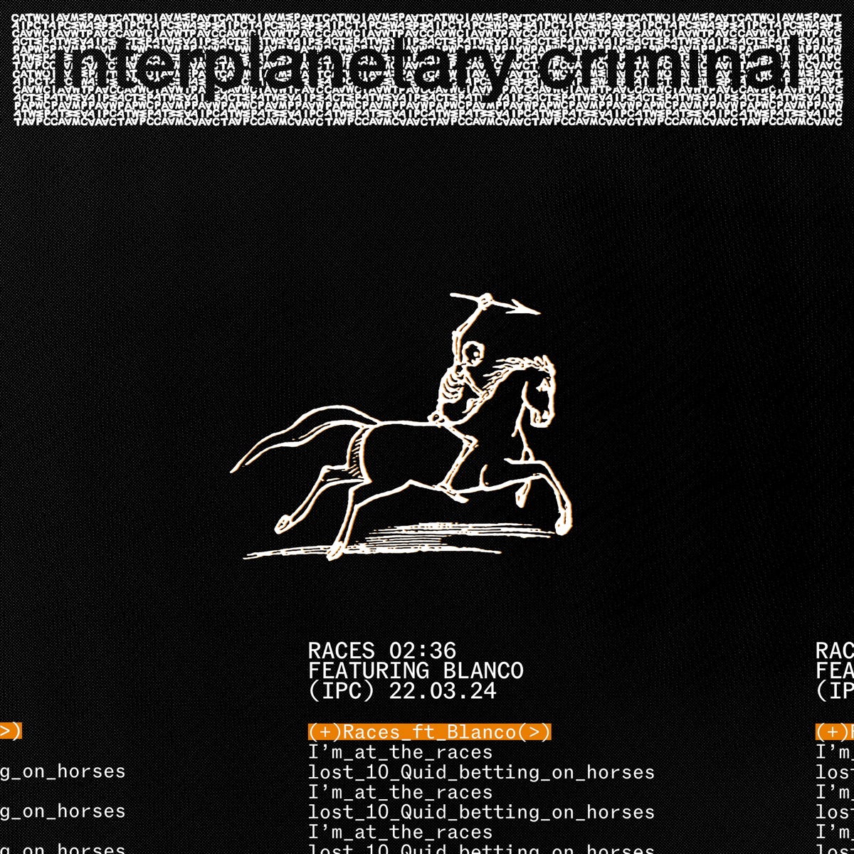 Races (Extended) [feat. Blanco] - Single by Interplanetary Criminal album cover