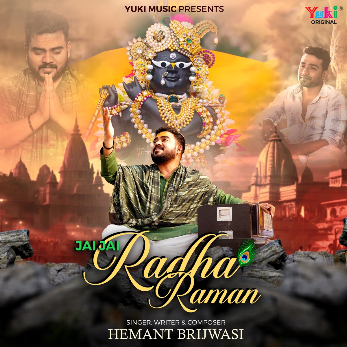 Jai Jai Radha Raman - Single by Hemant Brijwasi album cover