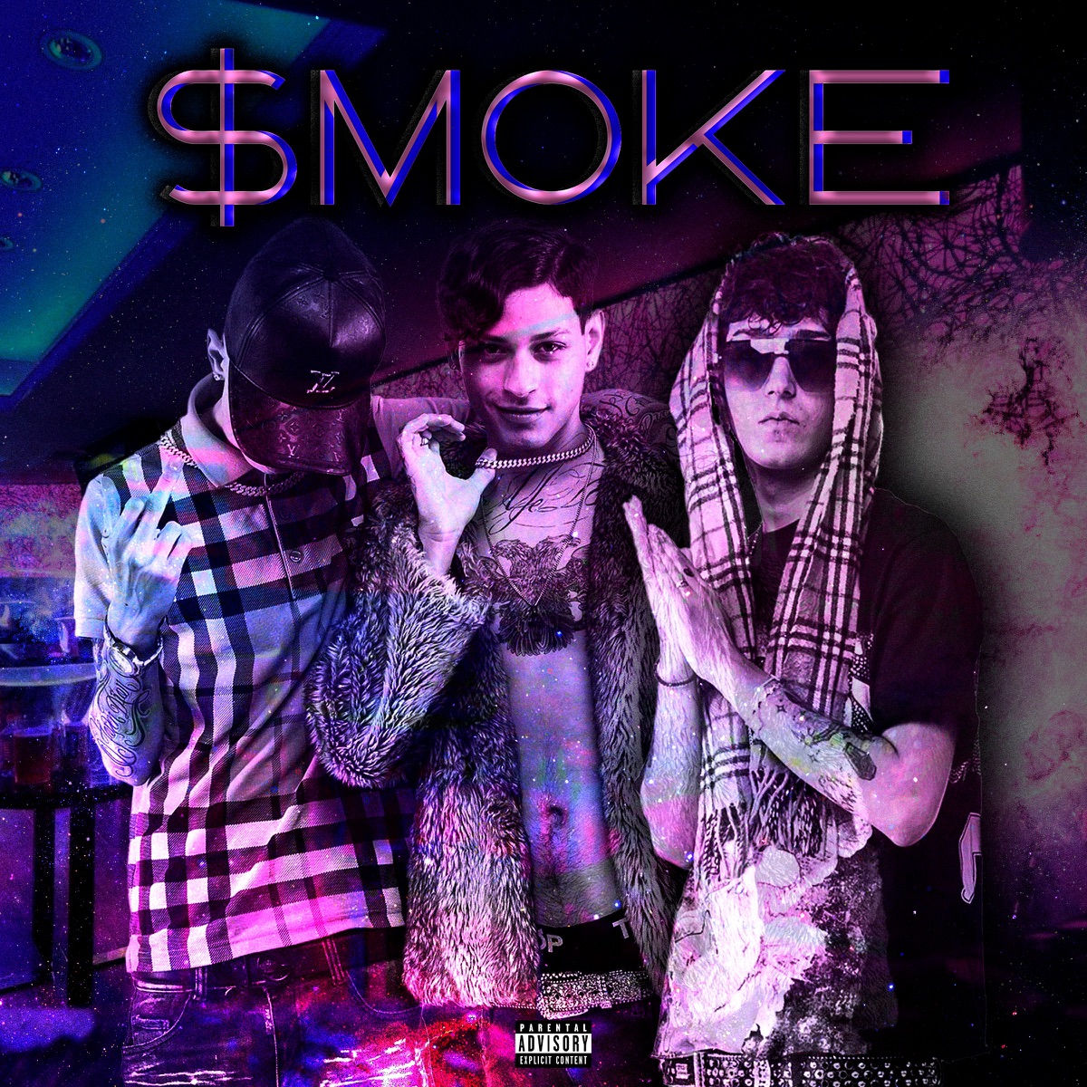 $MOKE - Single by Skkyred, Sower Disell & Rosarioz Montana album cover