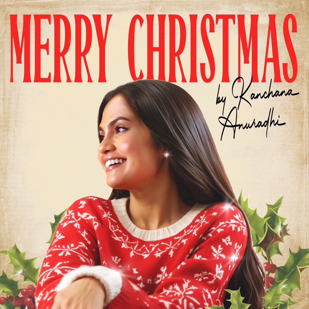 MERRY CHRISTMAS - Single by Kanchana Anuradhi & Rivindu album cover