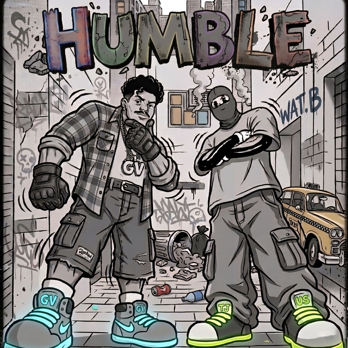 HUMBLE - Single by G V & TJUS album cover