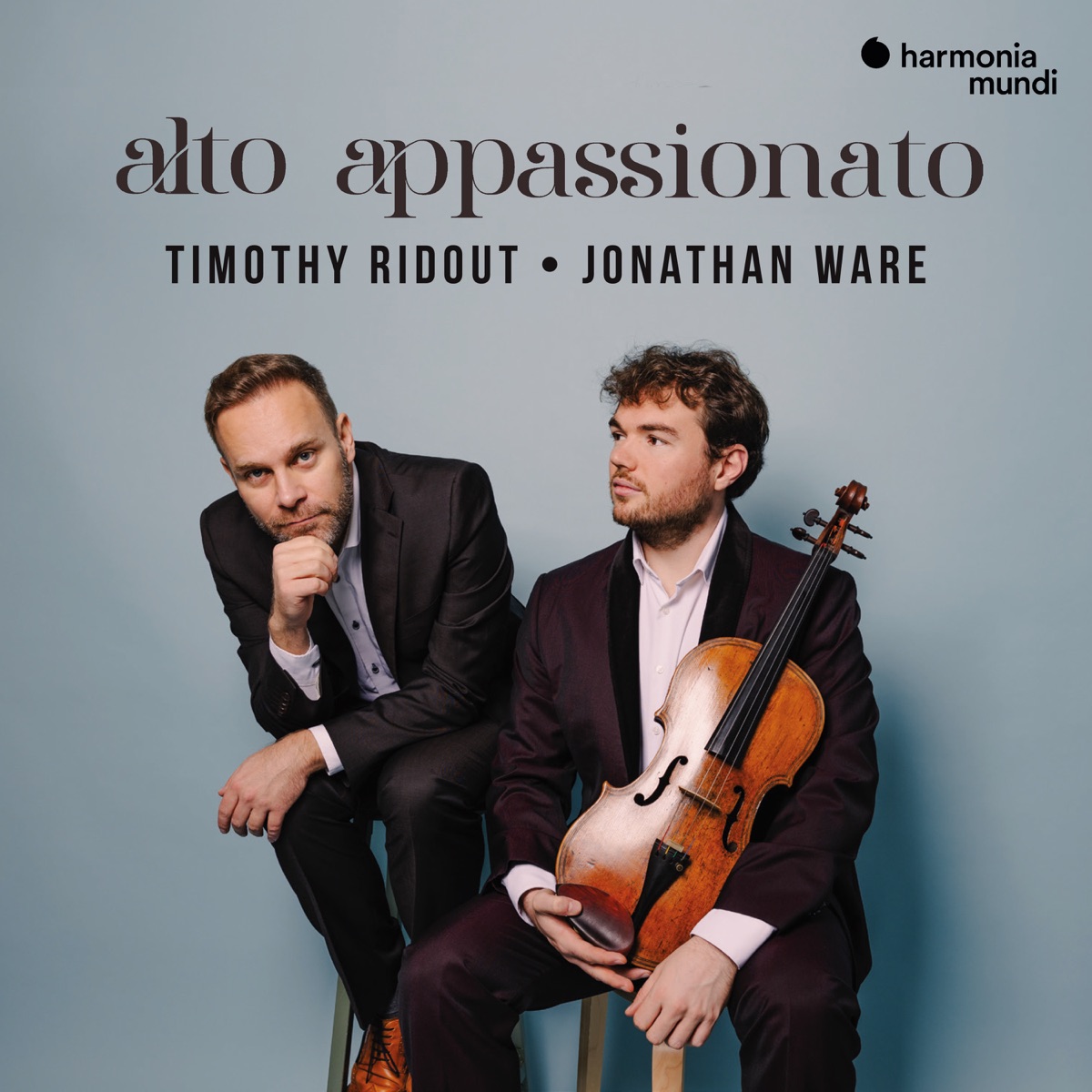 Alto appassionato by Timothy Ridout & Jonathan Ware album cover