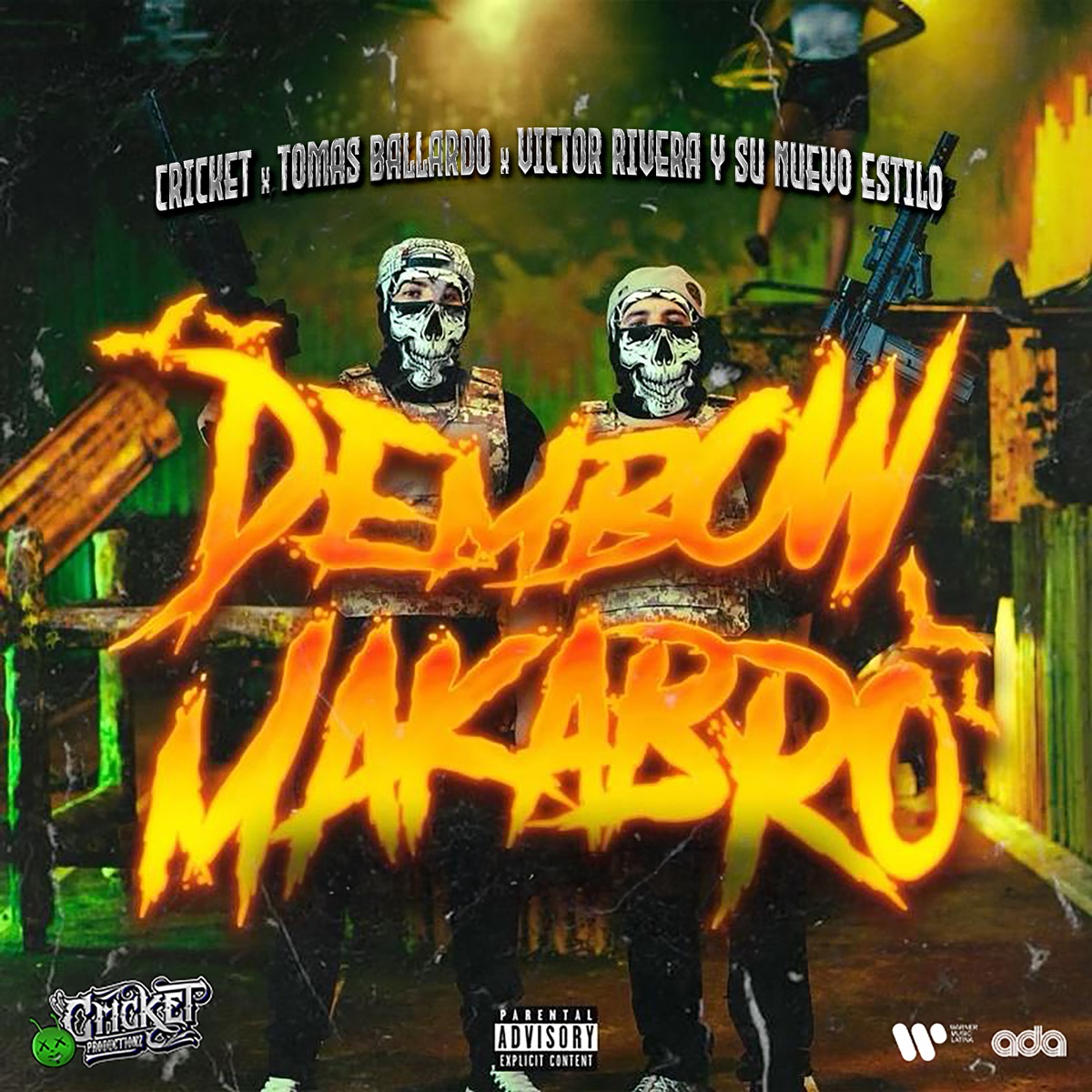 Dembow Makabro (Radio Edit) - Single by Cricket, Tomas Ballardo & Victor Rivera Y Su Nuevo Estilo album cover