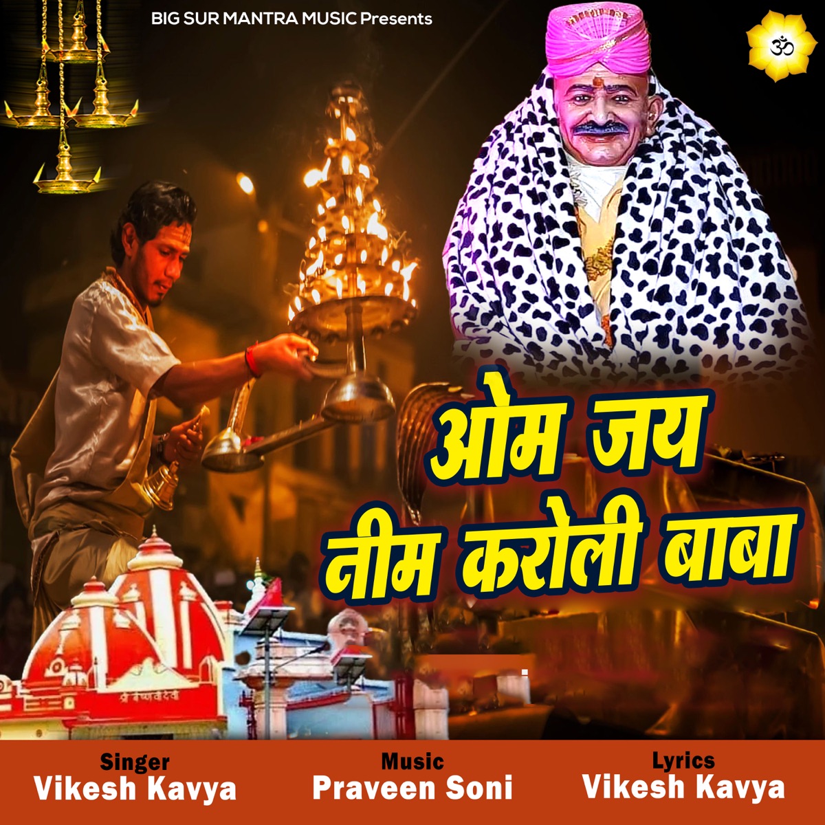 Om Jai Neem Karoli Baba - Single by Vikesh Kavya album cover