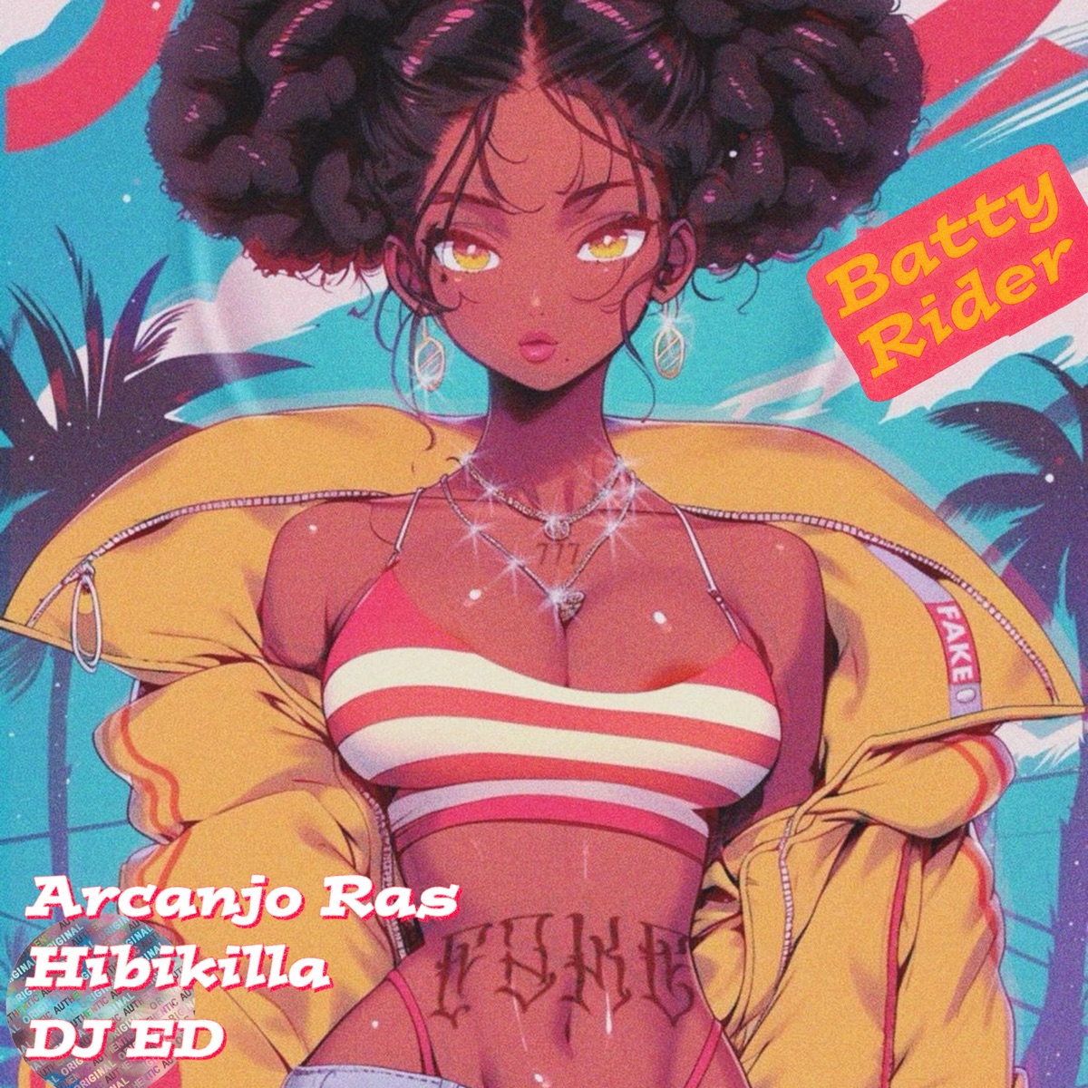Batty Rider - Single by Hibikilla, Arcanjo Ras & Dj Ed album cover