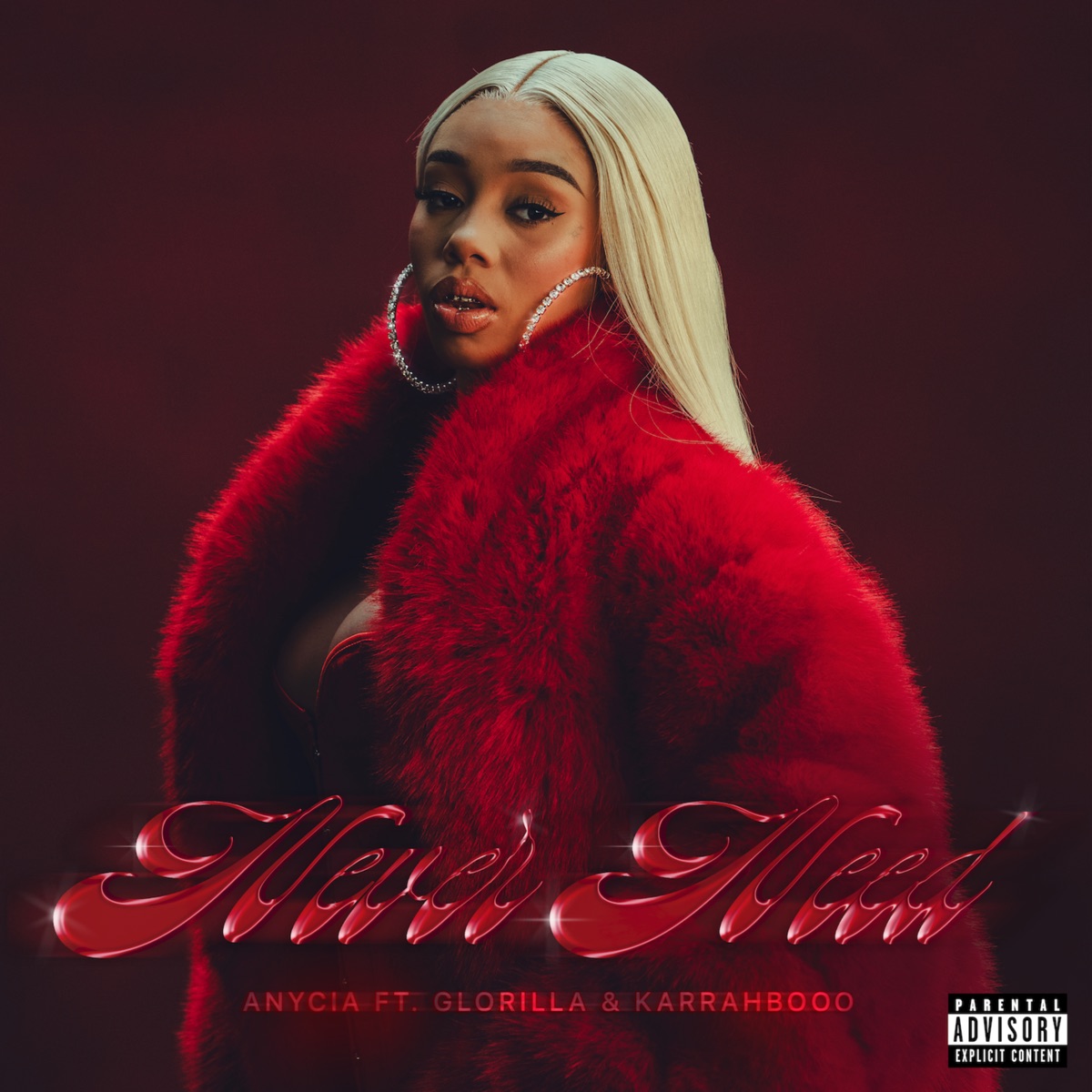 Never Need (feat. GloRilla & KARRAHBOOO) - Single by Anycia album cover