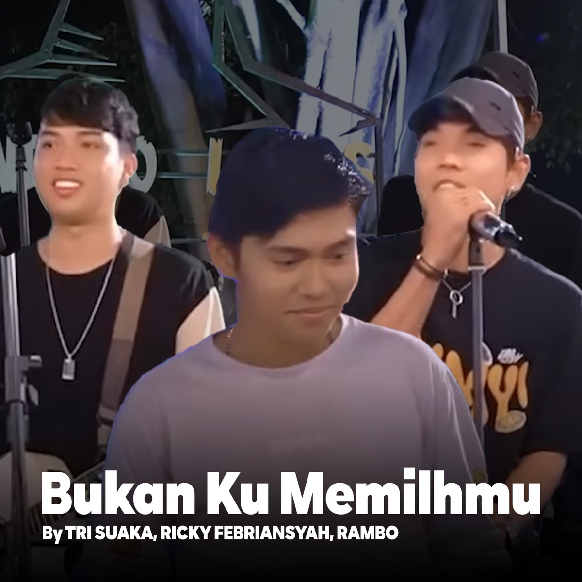 Bukanku Memilihmu (Live) - Single by Ricky Febriansyah, Tri Suaka & RAMBO RASPATIH album cover