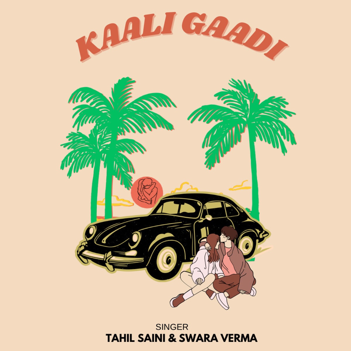 Kaali Gaadi (feat. Swara Verma) - Single by Tahil album cover