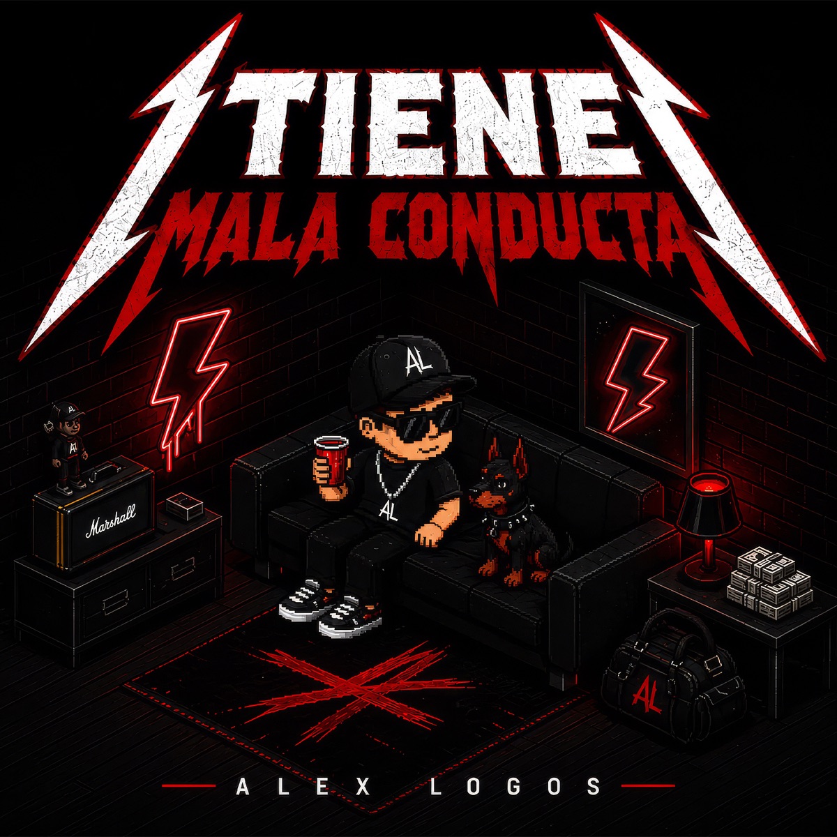 TIENE MALA CONDUCTA - Single by Alex Logos album cover