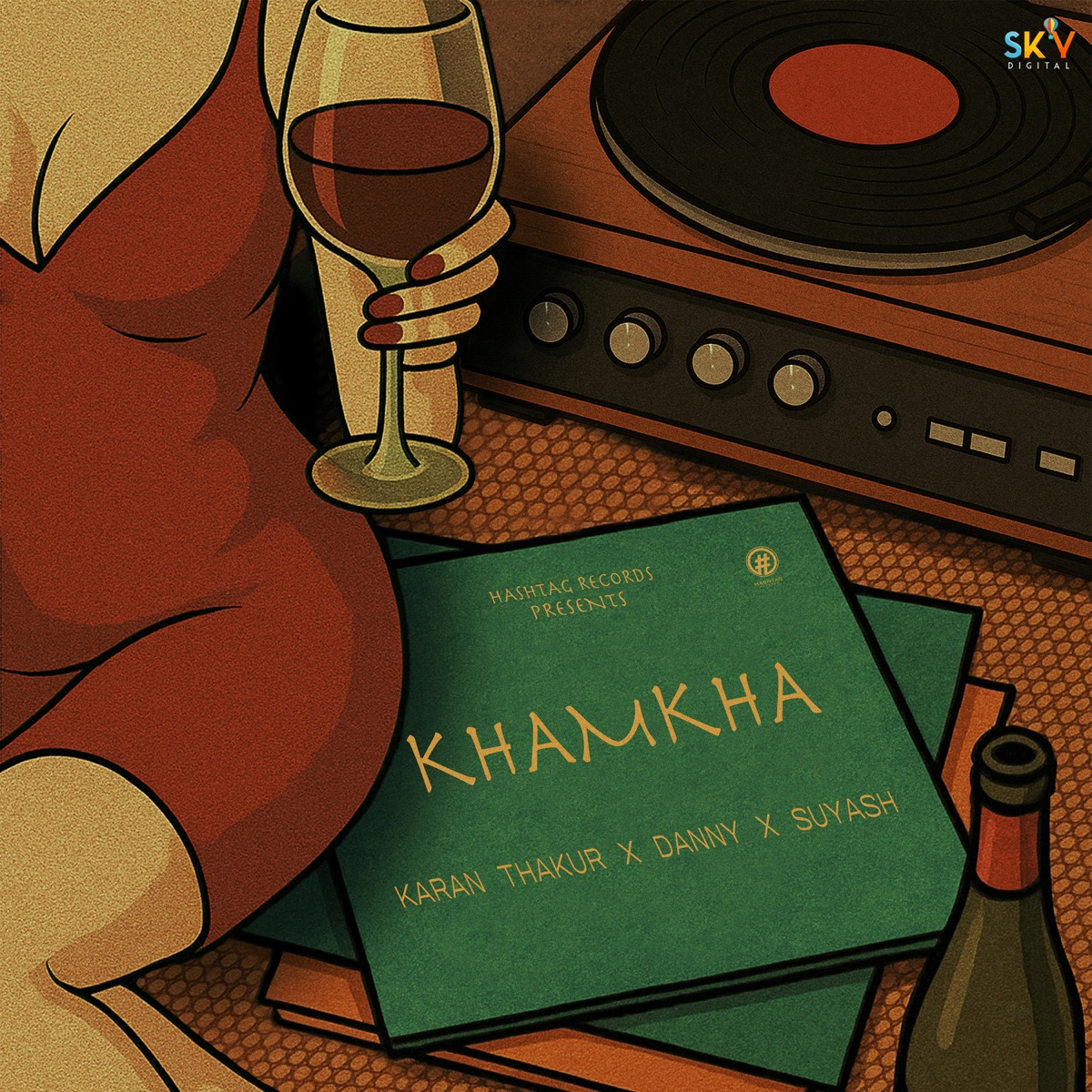 Khamkha - Single by Karan Thakur, Danny & Suyash album cover