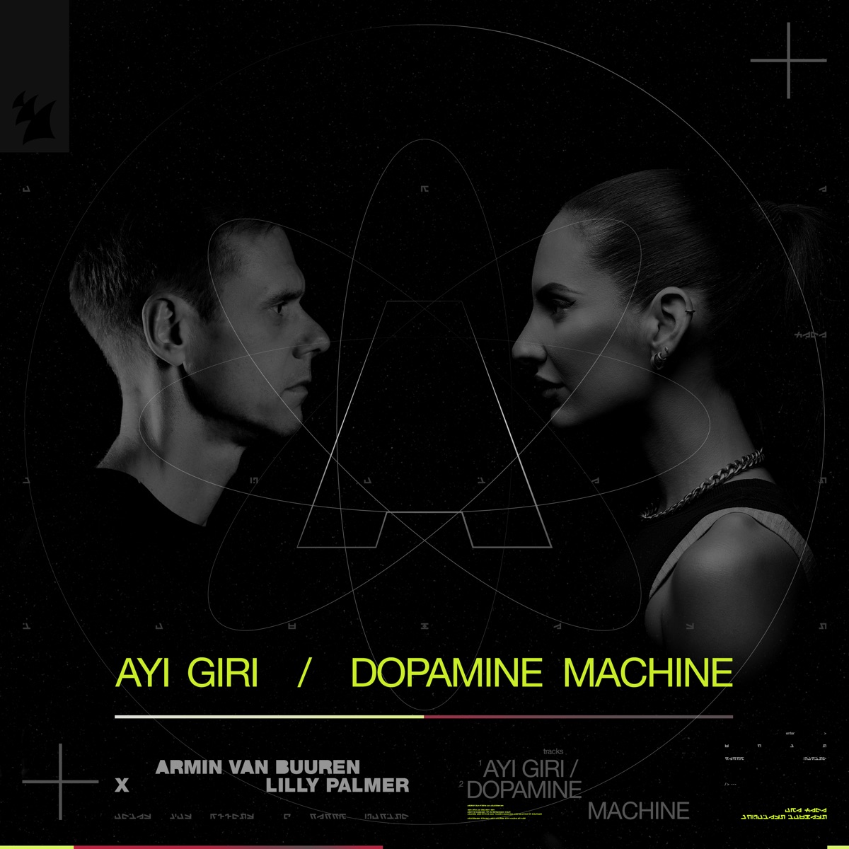 Ayi Giri / Dopamine Machine - Single by Armin van Buuren & Lilly Palmer album cover