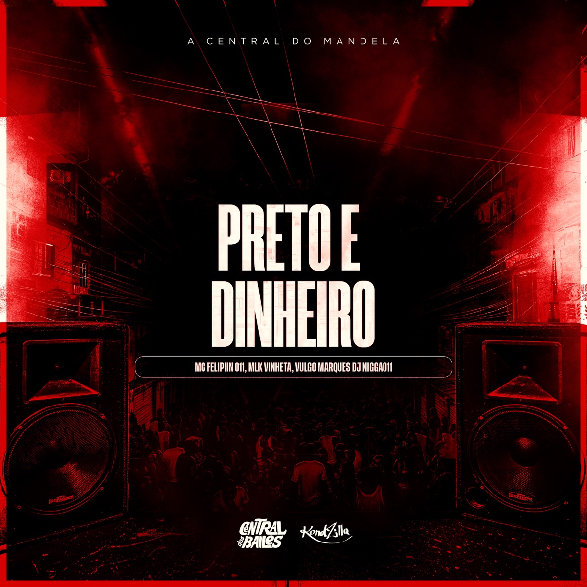 Preto e Dinheiro - Single by MC Felipiin 011, mlk vinheta, Dj Nigga011 & Vulgo Marques album cover