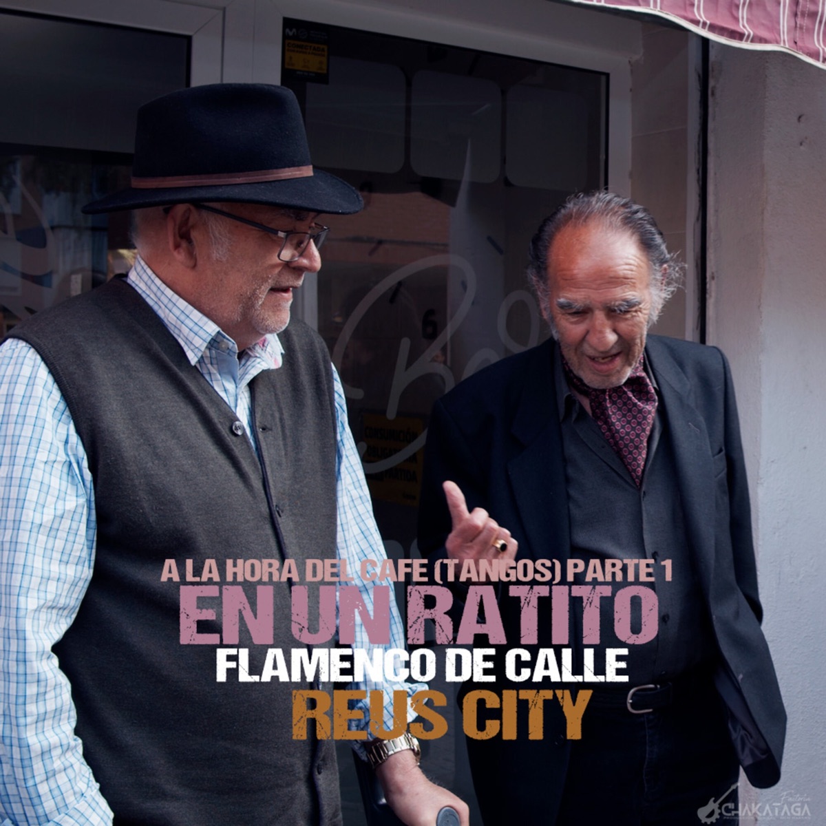 A la Hora del Café (Tangos) Parte 1 - Single by En un ratito & Manuel Fernandez album cover