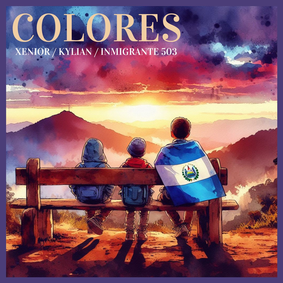 Colores - Single by Xenior, Kylian & El Inmigrante album cover