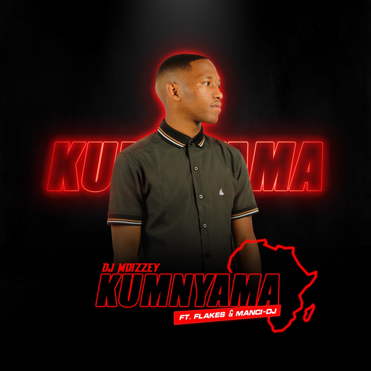 Kumnyama (feat. Flakes & Manci-Dj) - Single by Dj Mdizzey album cover