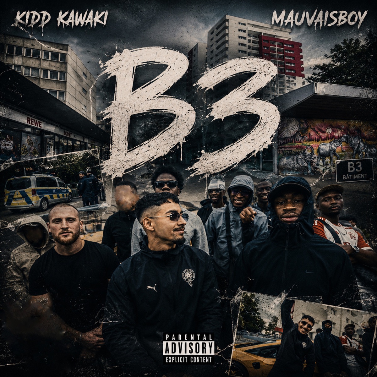 B3 - Single by KIDD KAWAKI & Mauvaisboy album cover
