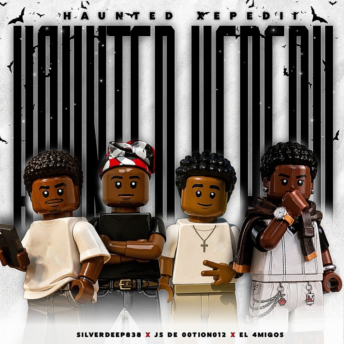 HAUNTED XEPEDII - Single by Silverdeep838, JS DE 00TION012, TkayMusiq & Metro99 album cover