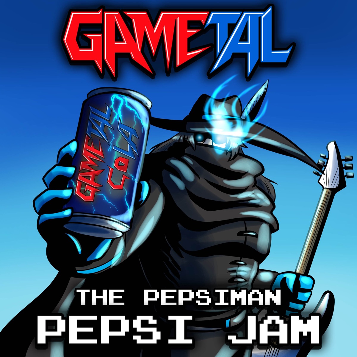 The Pepsiman Pepsi Jam (feat. Eric L., insaneintherainmusic, Jonny Atma, RichaadEB, Sax Dragon, Tee Lopes, The8BitDrummer & ToxicxEternity) - Single by GaMetal album cover