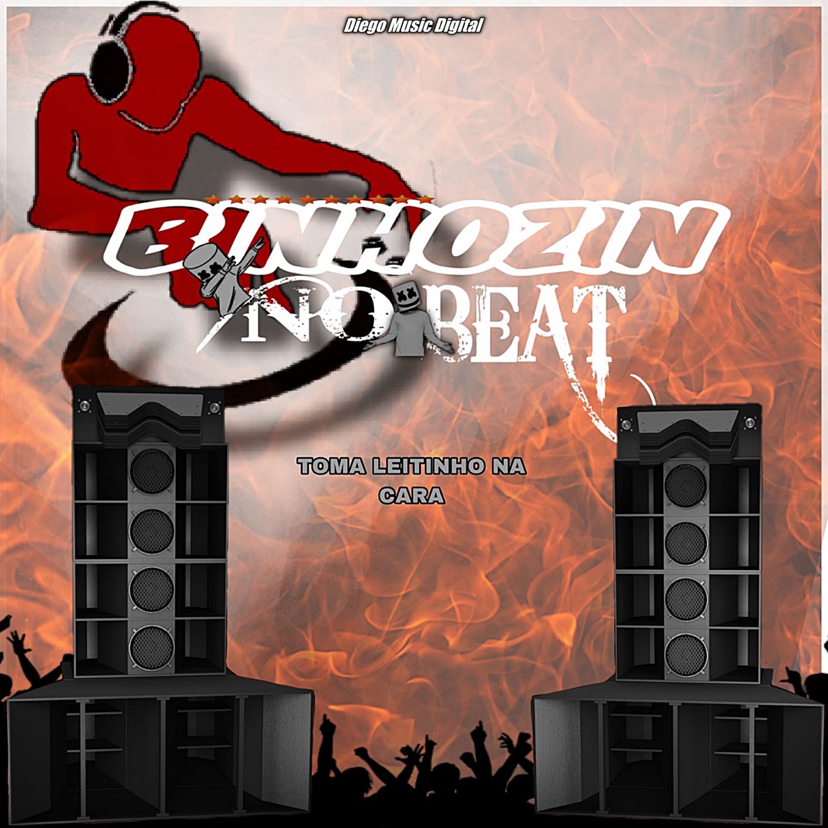 Toma Leitinho na Cara (Arrocha Funk) - Single by Binhozin No Beat & DM Digital album cover