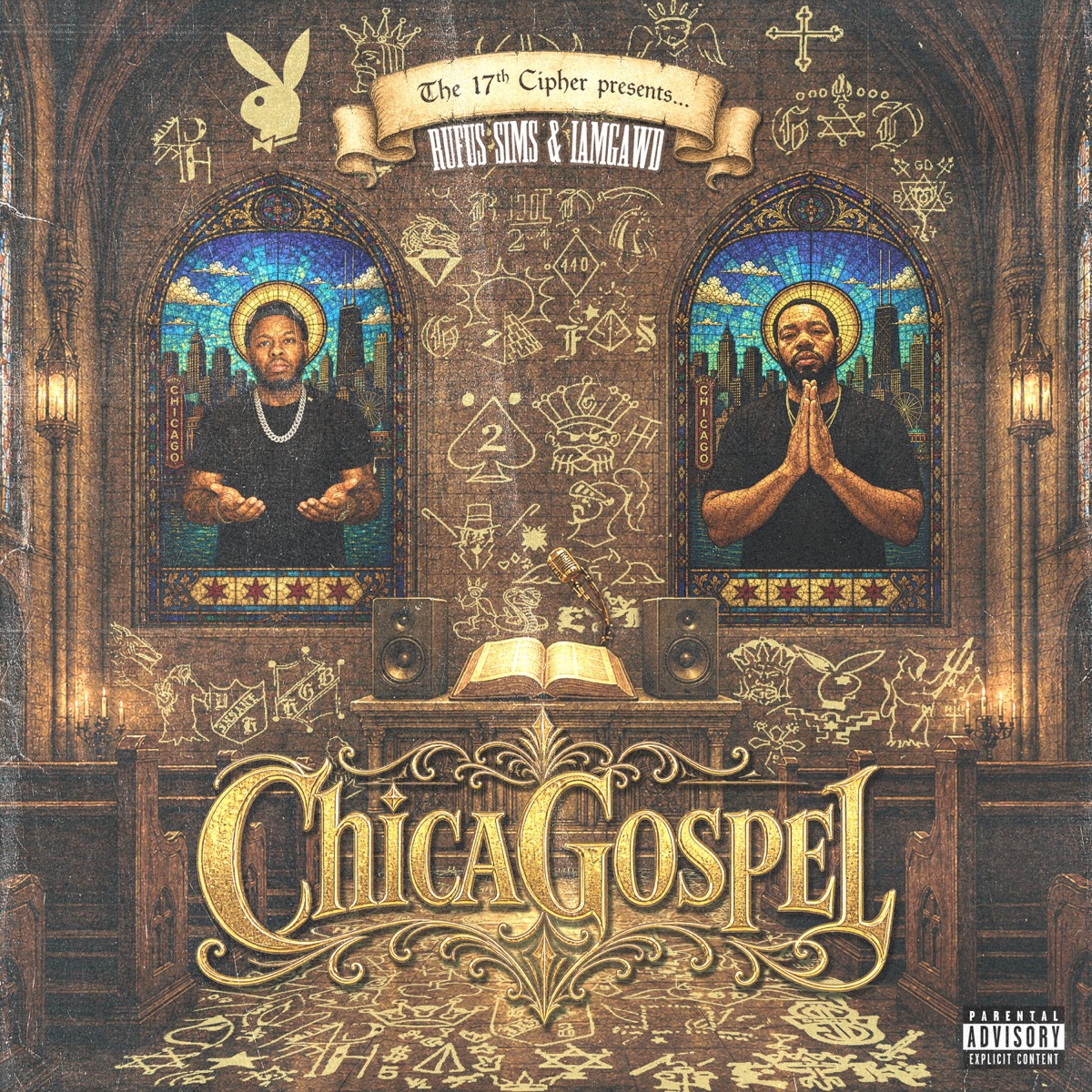 Chicagospel by The 17th Cipher, Rufus Sims & IAMGAWD album cover