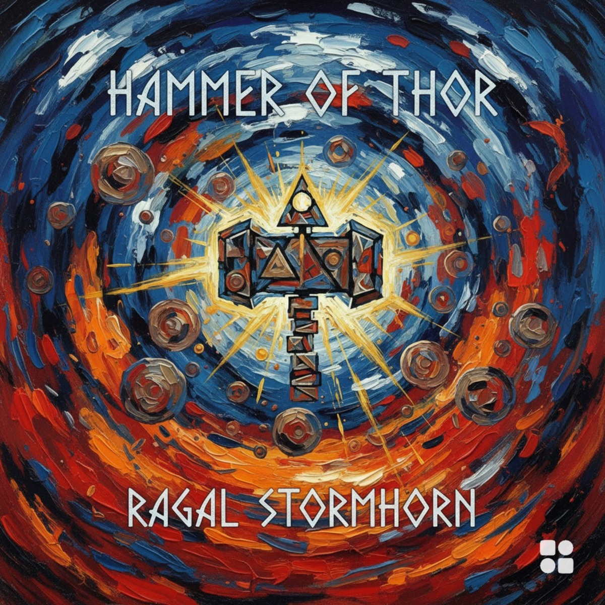 Hammer of Thor - Single by Ragal Stormhorn & Breaking Laws album cover