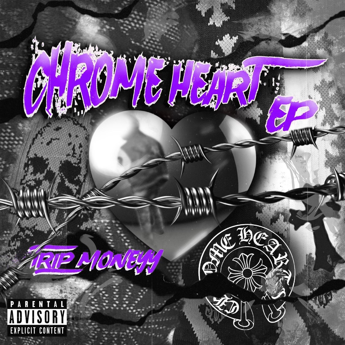 Chrome Heart Ep by Tripm0neyy album cover