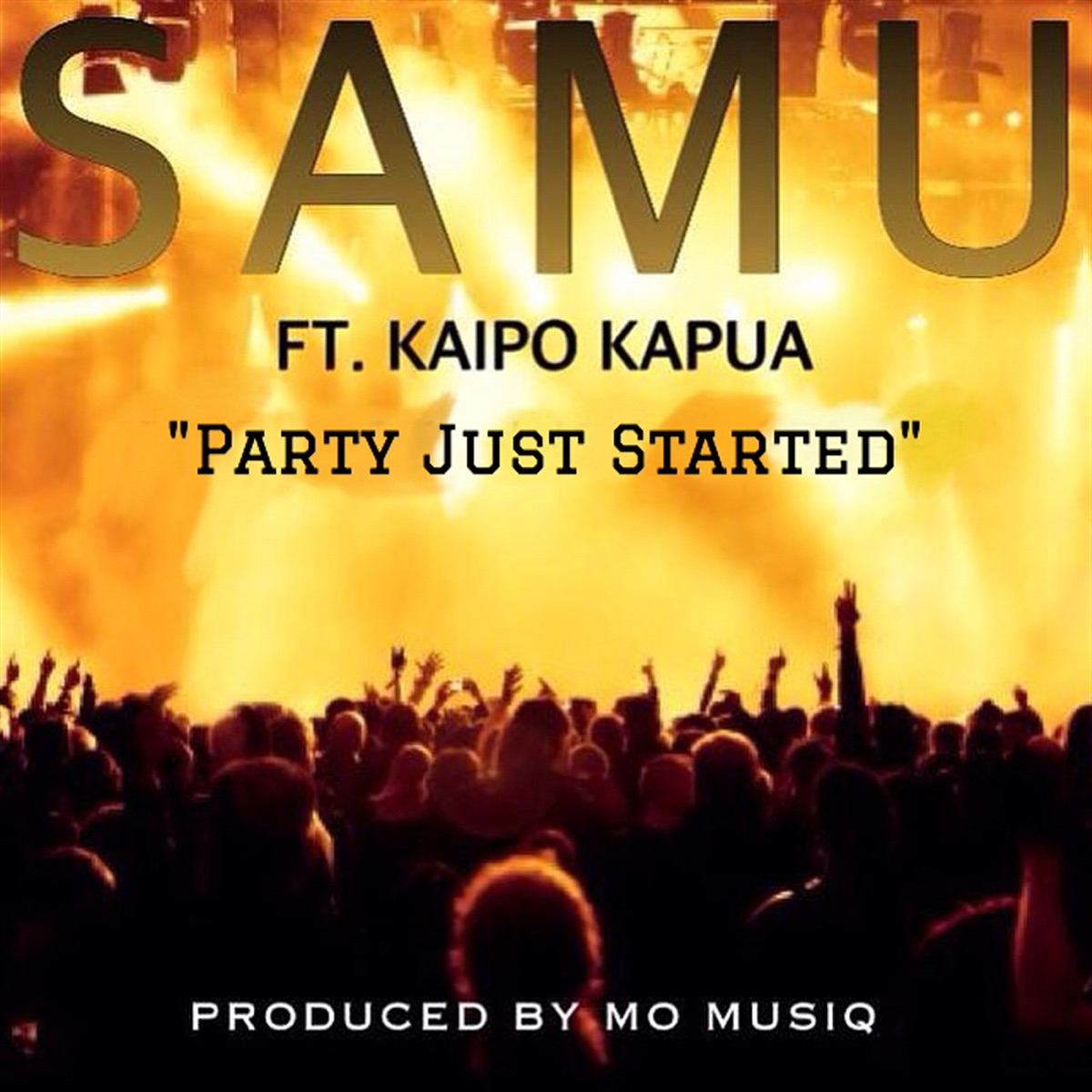 Party Just Started (feat. Kaipo Kapua) - Single by Samu album cover