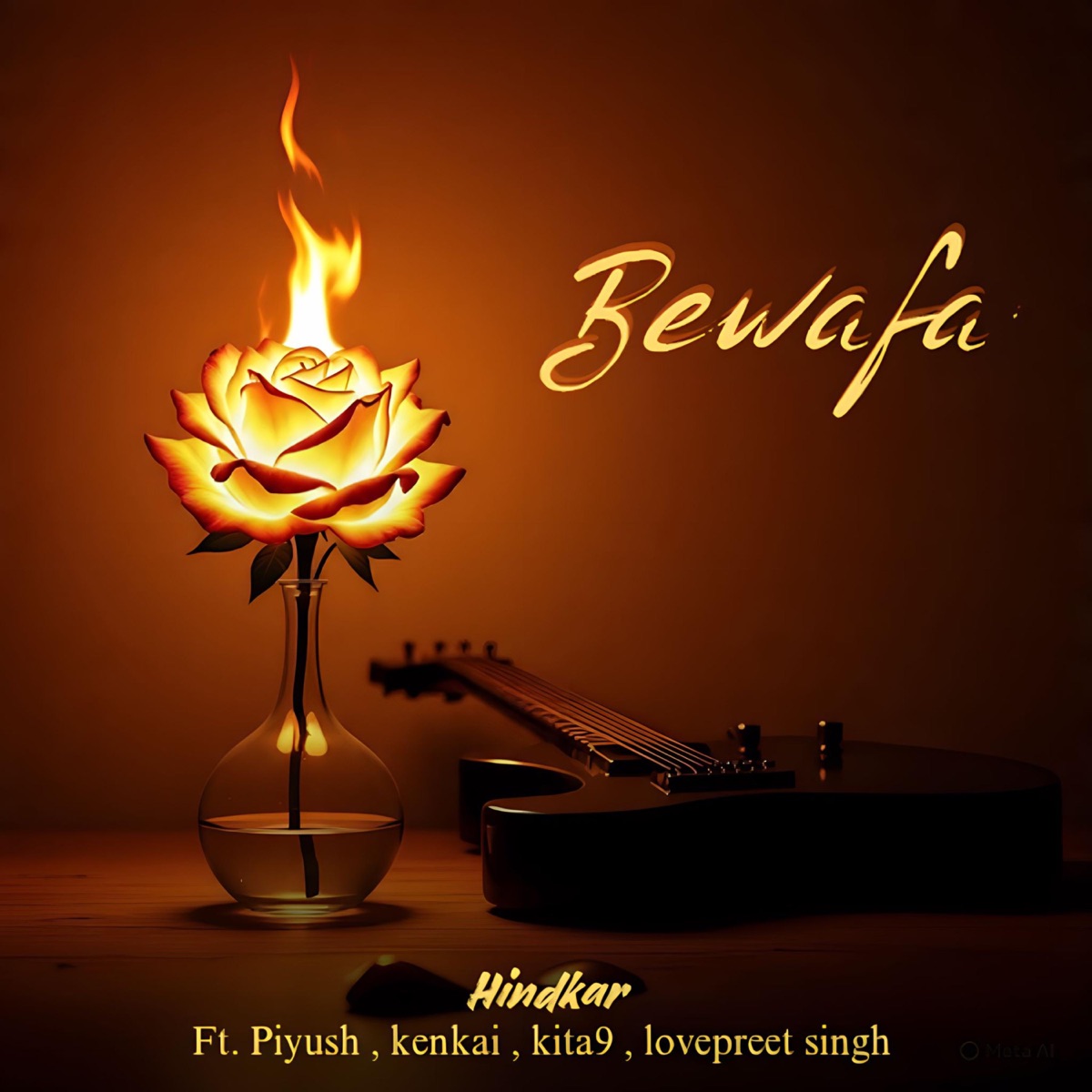 Bewafa (feat. Piyush, Kenkai, Kita9 & Lovepreet singh) - Single by Hindkar album cover