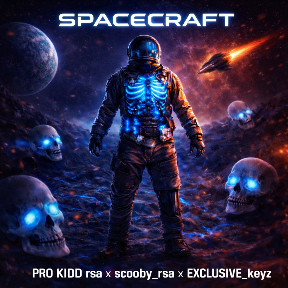 Spacecraft - Single by Pro kidd rsa, SCOOBY_RSA & Exclusive_keyz album cover