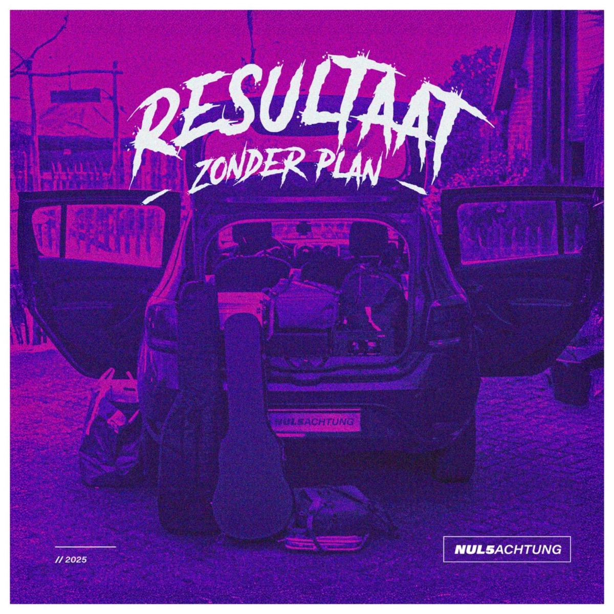 Resultaat Zonder Plan by NUL5ACHTUNG & Kuò album cover