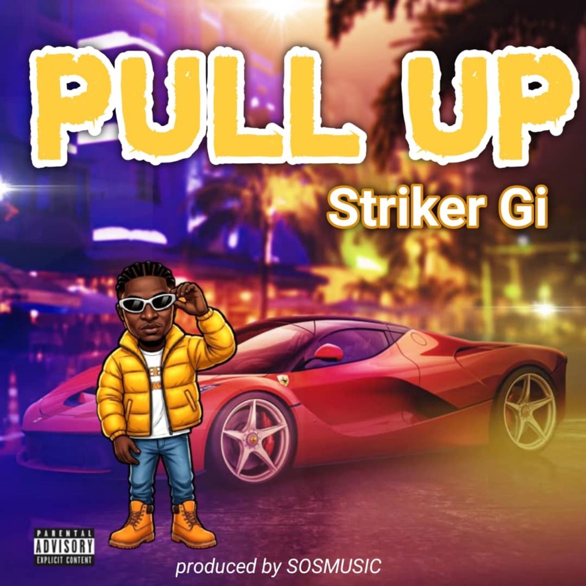 Pull up - Single by Striker Gi album cover