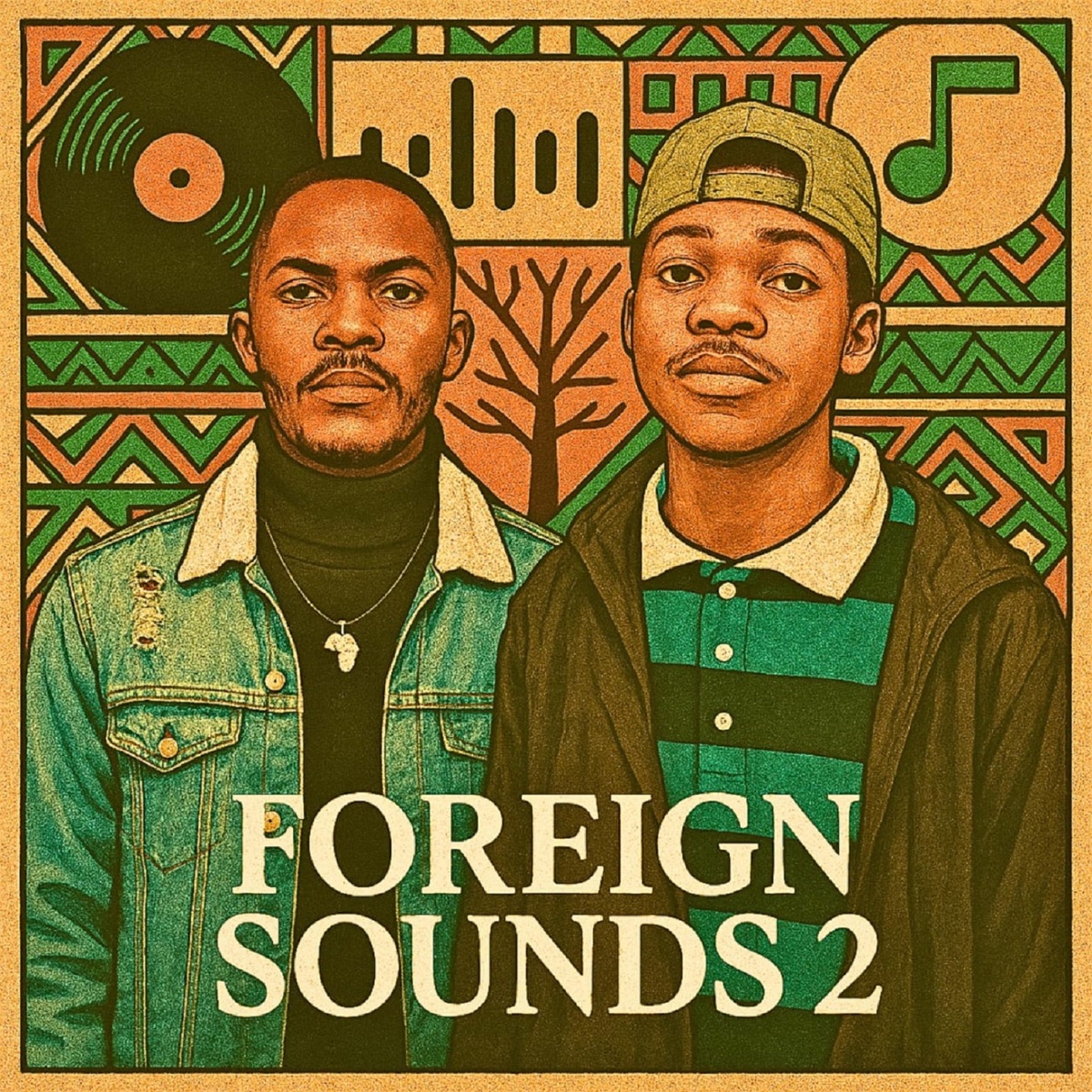 FOREIGN SOUNDS 2 by Streys De DJ & Urban Chaos album cover