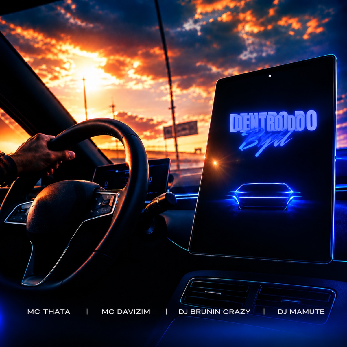 Dentro do Byd - Single by Mc Thata & Mc Davizim album cover