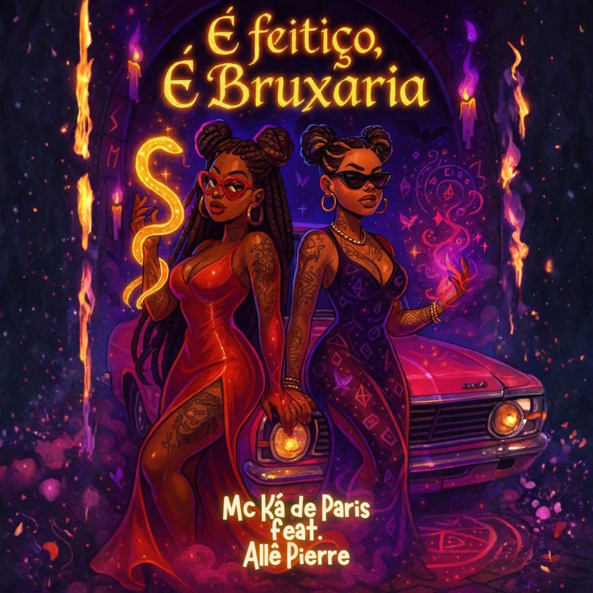 É Feitico é Bruxaria (feat. Allê Pierre) - Single by COCONUT ONE, Kn Beat & Mc Ká de Paris album cover