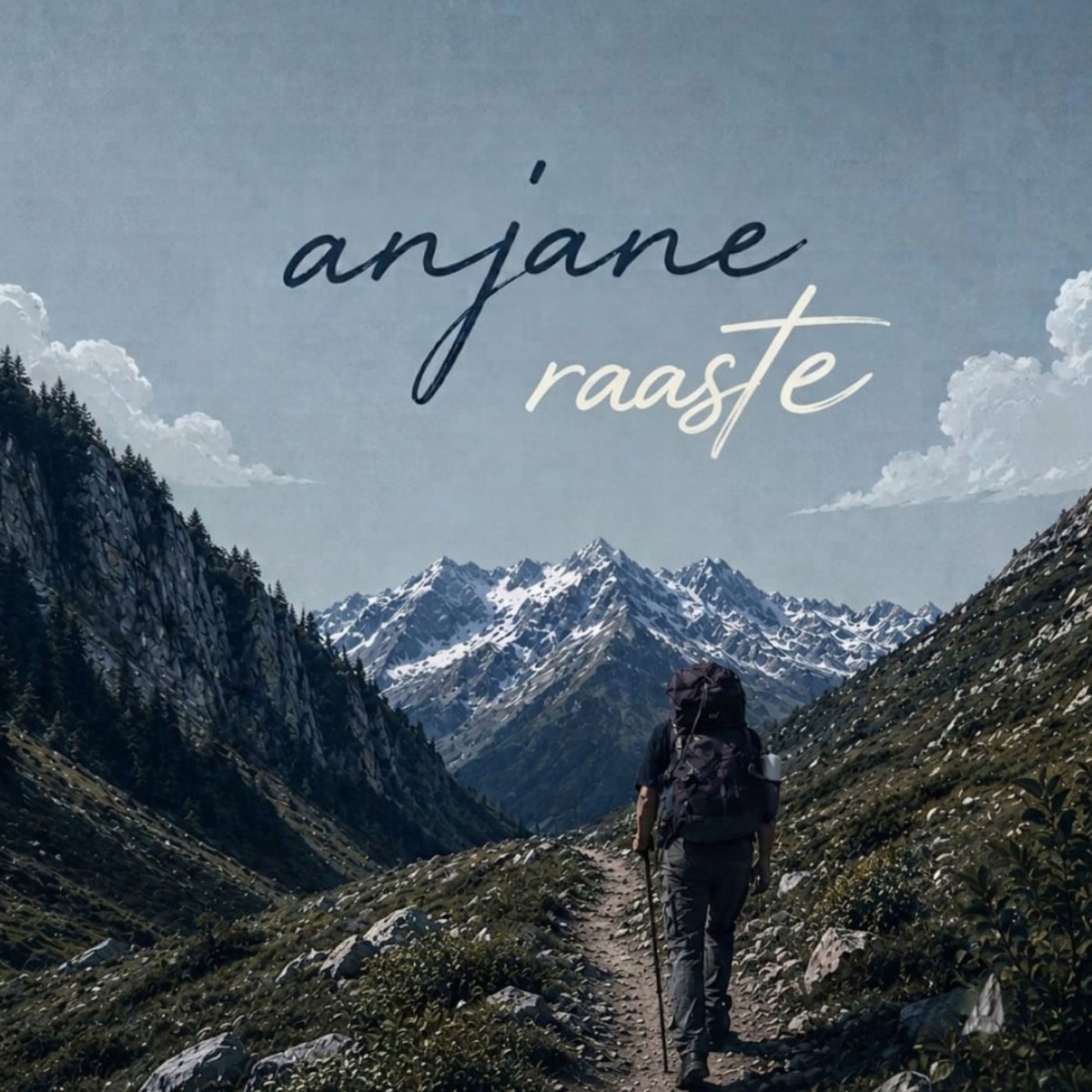 Anjane Raaste - Single by Pranak, BoyBee & S4LT album cover
