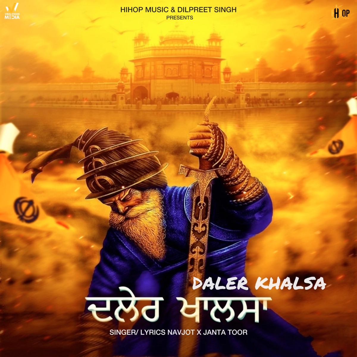 Daler Khalsa - Single by Janta Toor & Navjot album cover