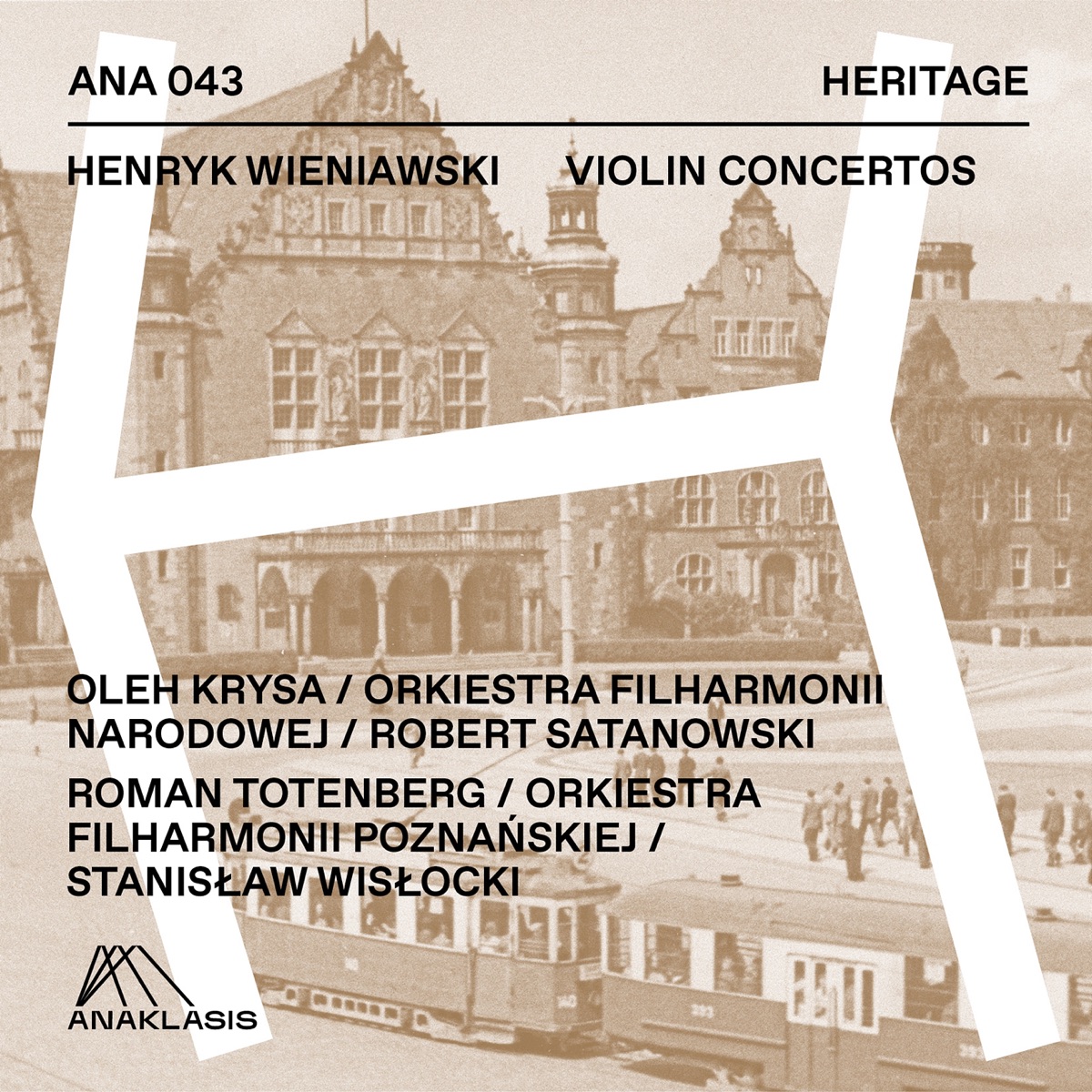Henryk Wieniawski: Violin Concertos by Oleh Krysa, Roman Totenberg, Orkiestra Filharmonii Narodowej, Orkiestra Filharmonii Poznańskiej, Robert Satanowski & Stanislaw Wislocki album cover