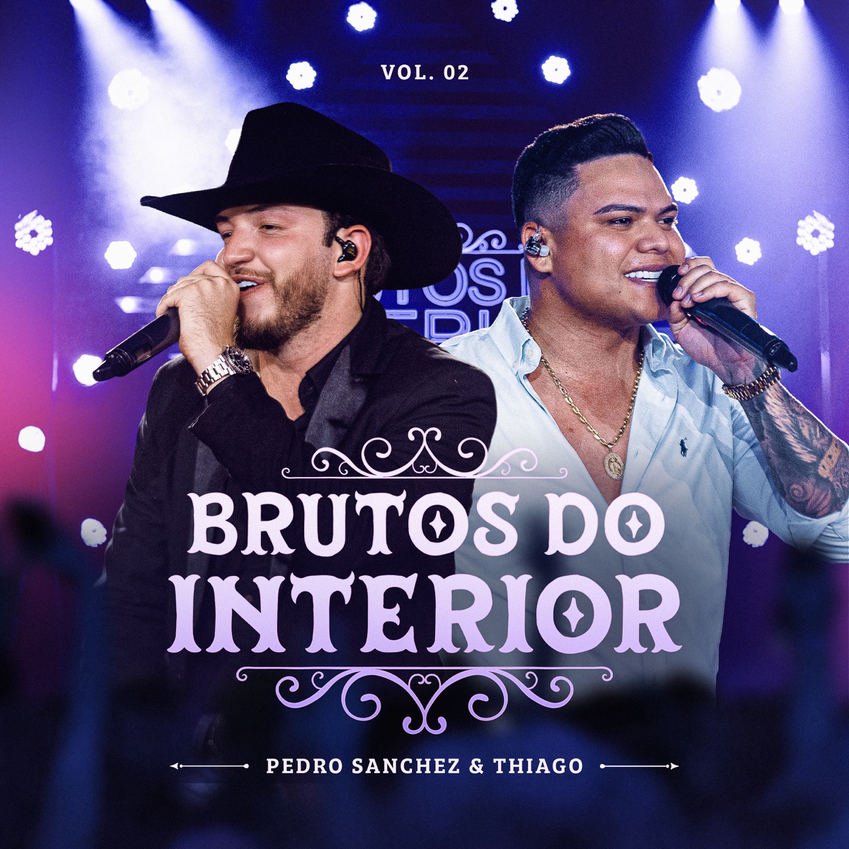 Brutos do Interior, Vol. 2 (Ao Vivo) - EP by Pedro Sanchez e Thiago album cover