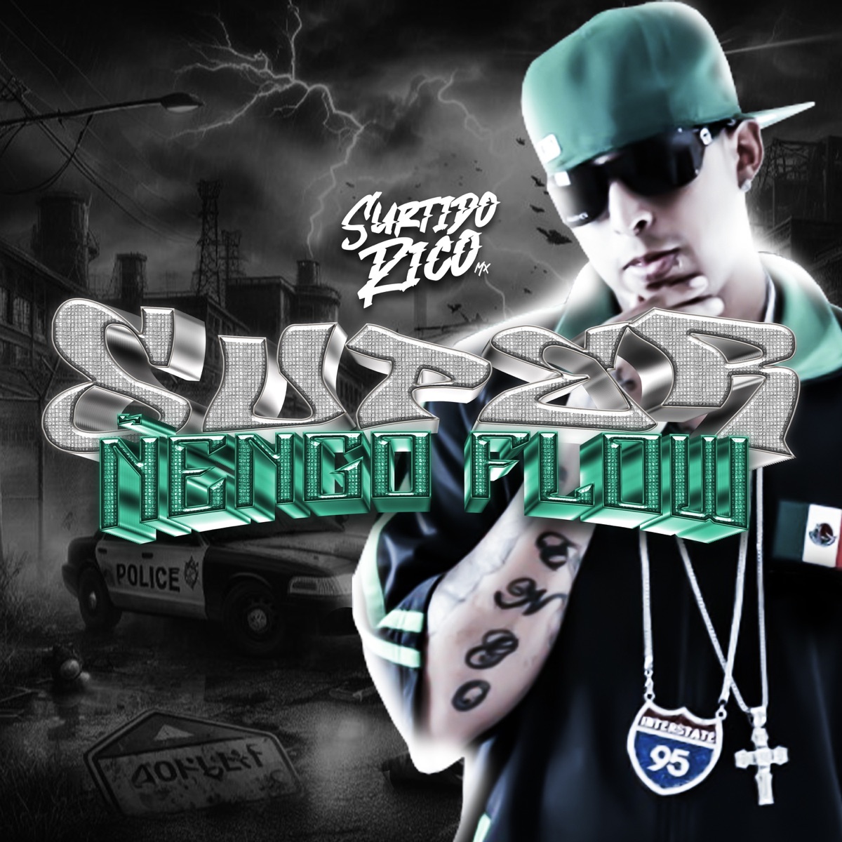 Super Ñengo Flow (Remastered 2025) [feat. Demstone & La Dembow Gang] - Single by Surtido Rico Mx, Mamx & Criss Booy album cover