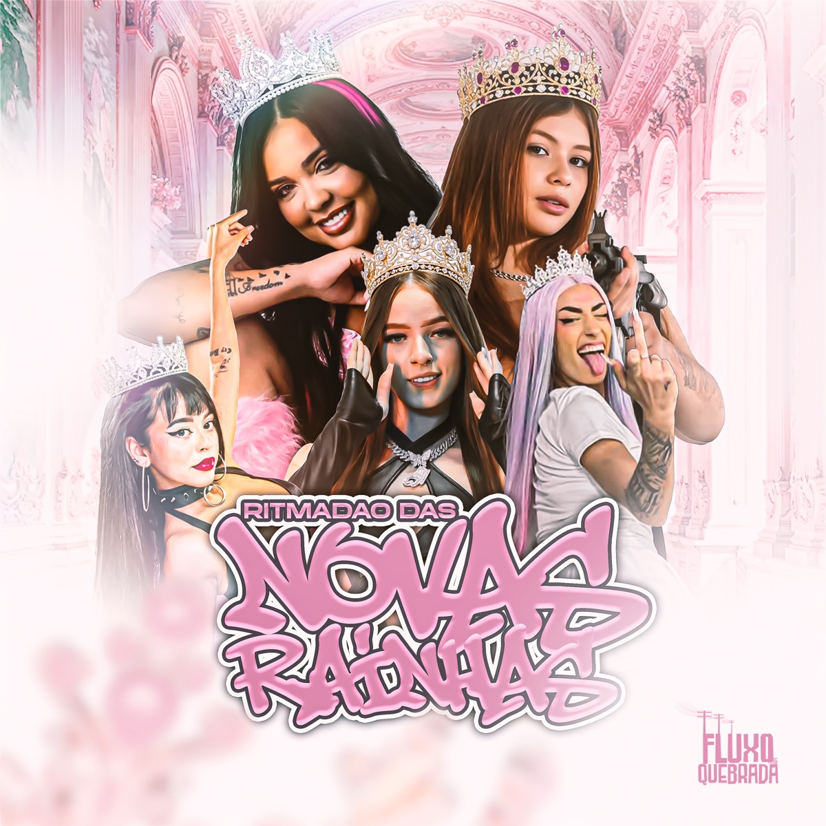 Ritmadão das Novas Rainhas (feat. Mc Mary Maii & Ari Falcão) - Single by RAPHAANJOS, Mc Lysa, Oliveira Mc 011 & CACAU CHUU album cover