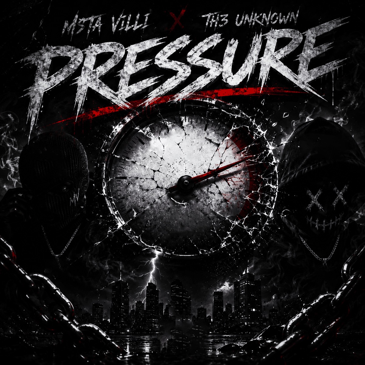 Pressure - Single by Msta Villi & Th3 Unknown album cover