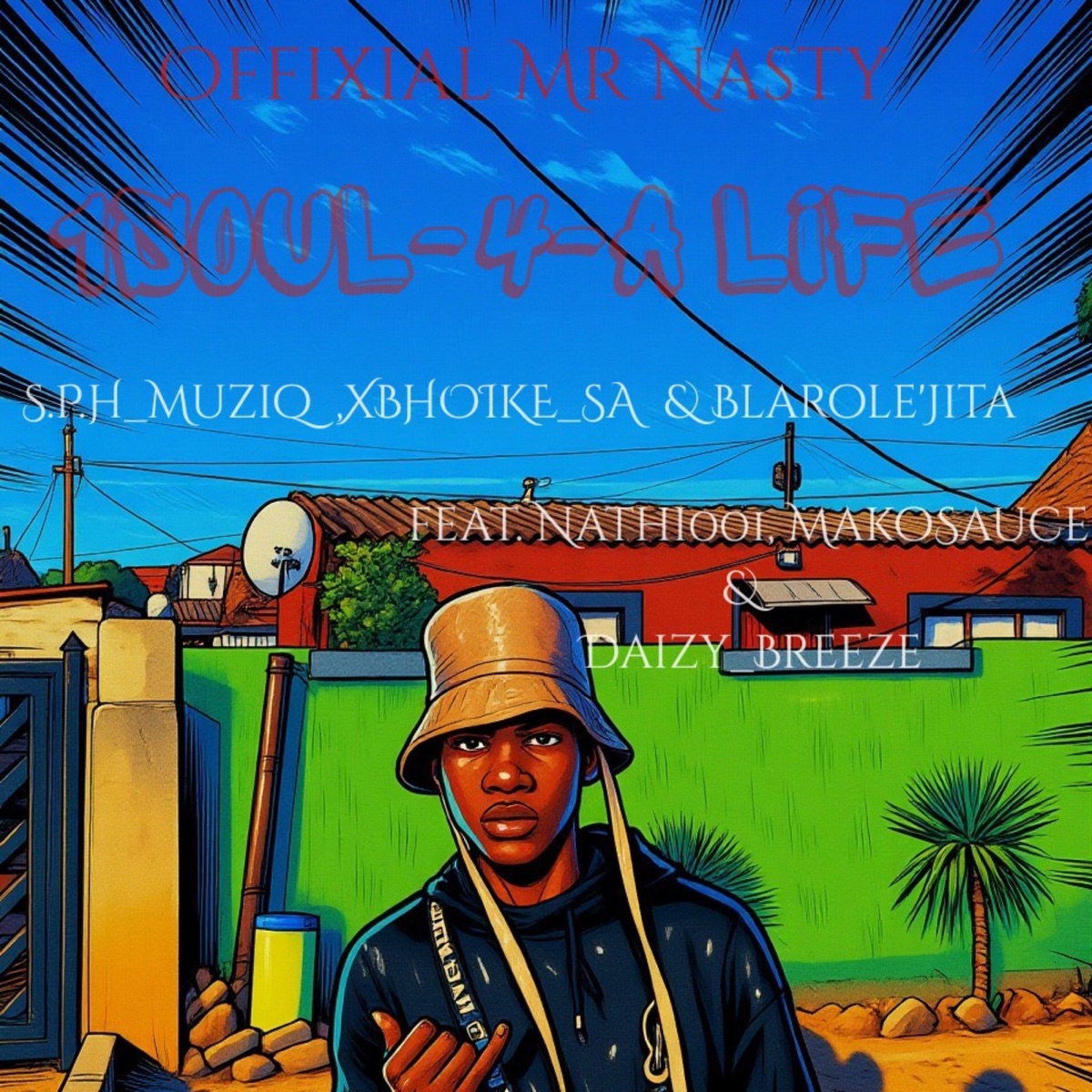 1 Soul 4 A Life (feat. Mako Sauce, Nathi 001 & Daizy_Breeze) - Single by Offixial_mr_nasty, S.P.H_Musiq, XBoike SA & Blarole'jita album cover