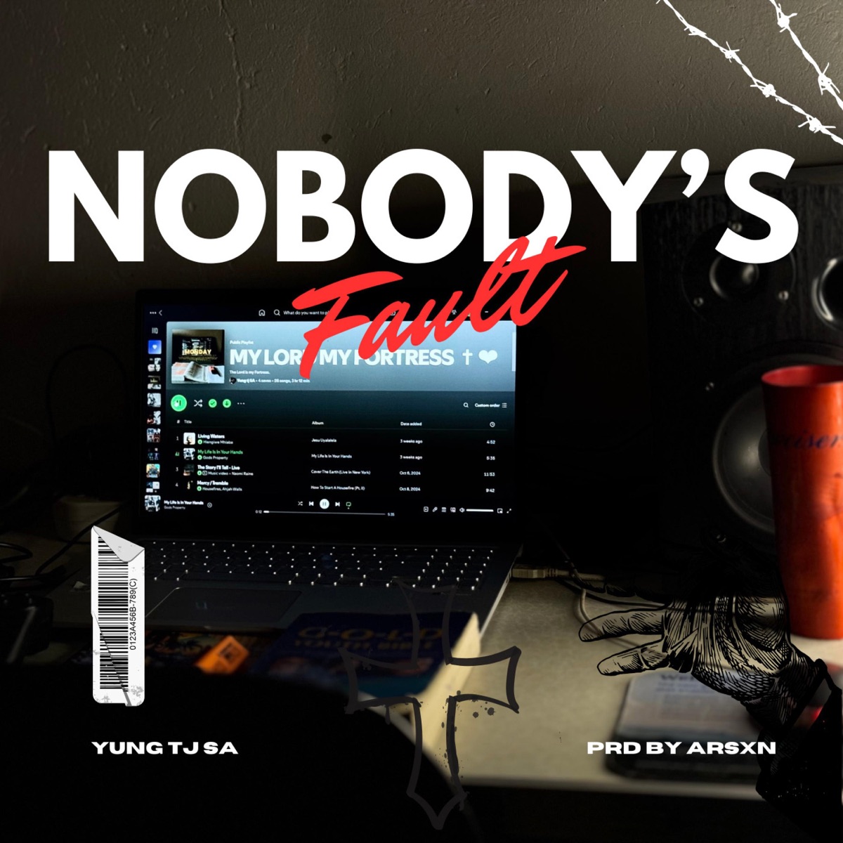 NOBODY'S FAULT - Single by Yung tj SA album cover