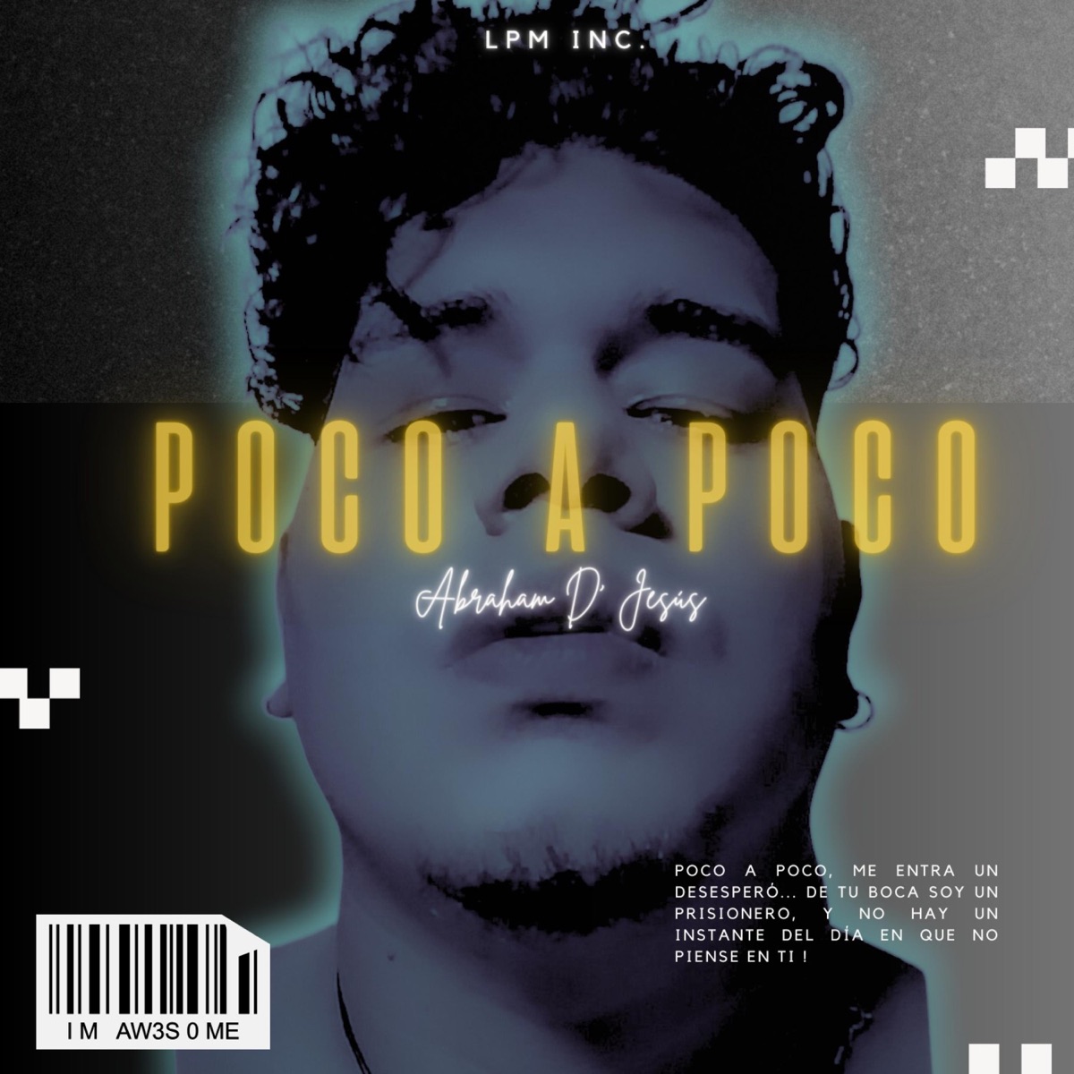 Poco A Poco - Single by Abraham D' Jesús album cover