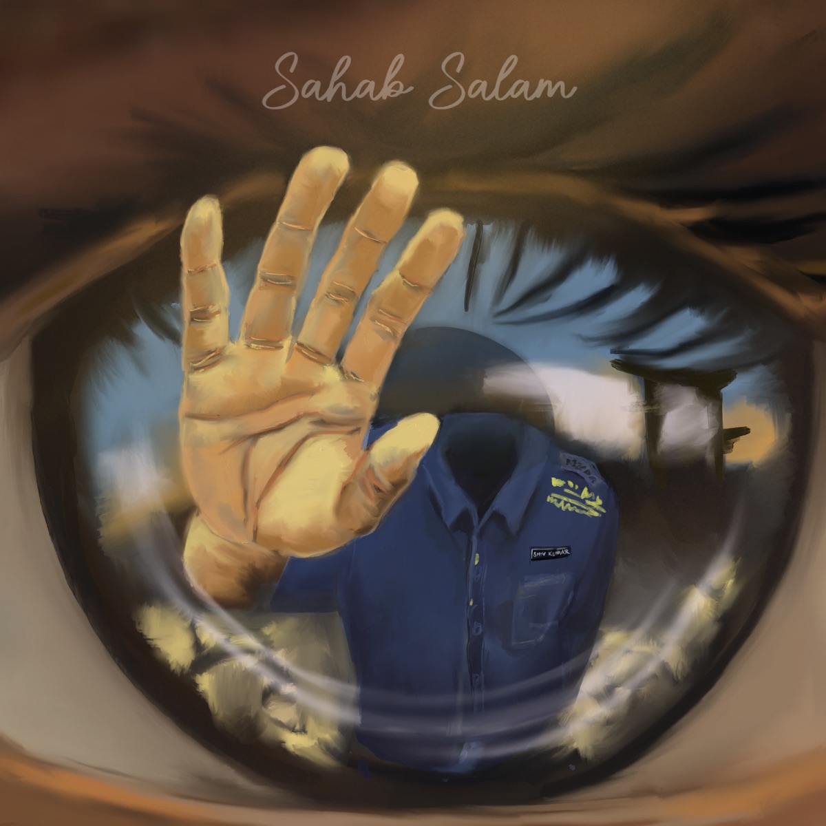 Sahab Salam - Single by Shubham Kabra & Adeetiiya album cover